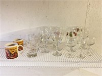 Wine Glasses, Low Ball and Mugs!