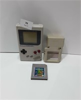 ORIGINAL GAME BOY - 1989 - WITH LIGHT & GAME