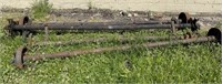 (3) 10ft Mobile Home Axles & (1) 8ft Trailer Axle
