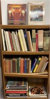 Bookshelf With 50+ Misc. Books Art & Design