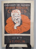 1925 Illini Interscholastic Circus Program