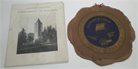 Lof of 2 Antique University of Illinois Calendars