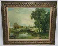 John Constable Dedham Lock & Mill Giclee