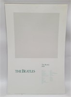 The Beatles White Album 1987 Cardboard Poster