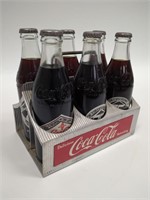 1979 Coca Cola 75th Anniversary Bottles & Holder