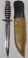 Hand Made WWII Era Knife W/ Sheath