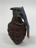 Vintage Inert Practice Pineapple Hand Grenade