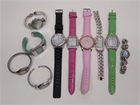 Lot of 10 Costume Watches