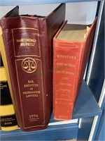 2 books - Martindale Hubbell Bar Register of