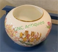 Wedgewood vase decorated in a floral design. 6