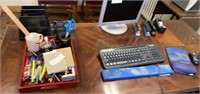 All contents of back office desk - except computer