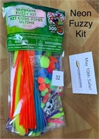 Neon Ultimate Fuzzy Craft Kit