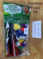 Rainbow Ultimate Fuzzy Craft Kit