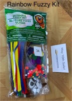 Rainbow Ultimate Fuzzy Craft Kit