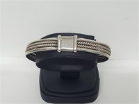 .925 Sterling Silver Cuff Bracelet