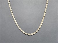 .925 Sterling Silver Twisted Chain