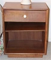 MID-CENTURY DREXEL ONE DRAWER NIGHTSTAND