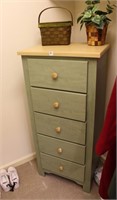 GREEN HART FURNITURE LINGERINE CHEST 22"X17"X49"