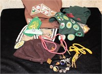 GROUPING OF GIRL SCOUT ITEMS