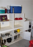 CABINETS & CONTENTS COOLERS ETC