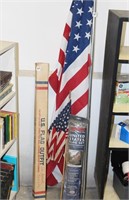 GROUPING OF AMERICAN FLAGS