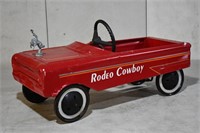 Custom AMF Rodeo Cowboy Pedal Car
