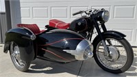 1966 Pannonia T250 with Duna Sidecar