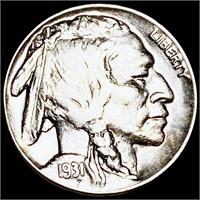 1931-S Buffalo Head Nickel CLOSELY UNCIRCULATED