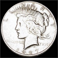 1927-D Silver Peace Dollar XF