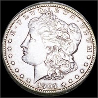 1901-O Morgan Silver Dollar CLOSELY UNC