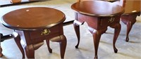 CHERRY QUEEN ANNE COFFEE/END TABLES
