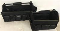 2 VOYAGER CANVAS TOOL BAGS