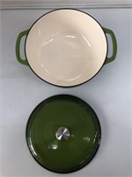 FINAL SALE COOKING POT WITH CHIPPED PAINT