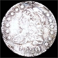 1820 Capped Bust Dime NICELY CIRCULATED