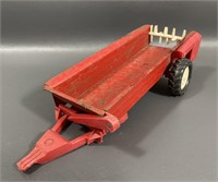 Vintage ERTL Die-cast Red Farm Trailer