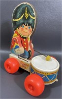 Vintage Fisher Price Drummer Boy Toy