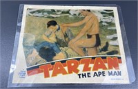 Vintage Tarzan The Ape Man Lobby Card