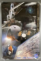 Laminated NASA HST Servicing Mission 13A Poster
