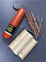 Vintage Whitman Wood Pix Pix Pick-Up Sticks