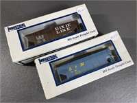 Two Industrial Rail HO Scale Freight Cars