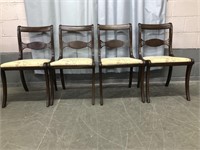 4 ANTIQUE CHAIRS