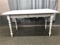 ANTIQUE PAINTED HARVEST TABLE