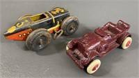 Vintage Tin & Cast Iron Toy Cars