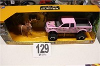Wildlife Hunter Pink Camo Truck with Articulated
