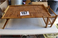 Bamboo Bed Tray with Paper Holder