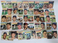 (50) 1956 Topps Baseball Cards