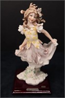 Signed G.Armani Fairy Figurine Made in Italy 9"h