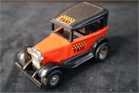 Antique Toy Taxi  4"l  2.5" h