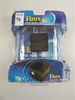 TBOX M3 USB MIDI INTERFACE