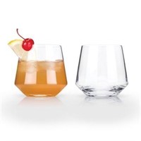 Raye Crystal Cocktail Tumblers (Set of 2) by